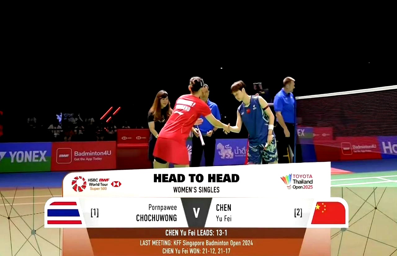 包含丹麦羽毛球队逆转泰国羽毛球队，陶菲克统治全场的词条